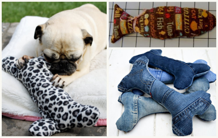 Easy sewing dog cat toy projects to create & donate
